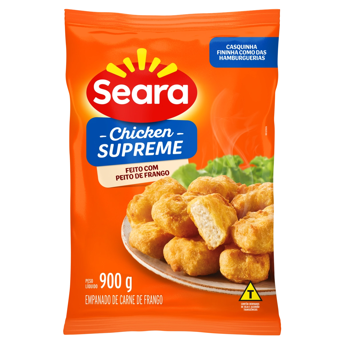 Empanado De Frango Seara Chicken Supreme Pacote 900g