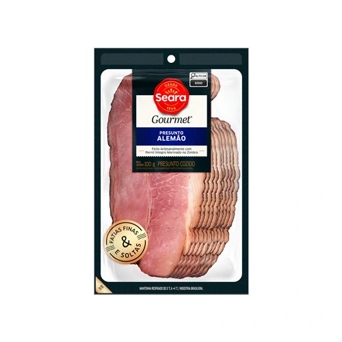 Presunto Alemão Fatiado Seara Gourmet 100g