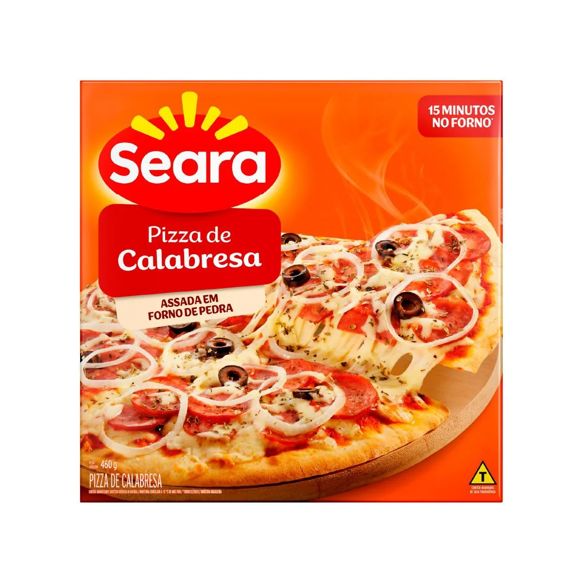 Pizza de Calabresa Seara 460g