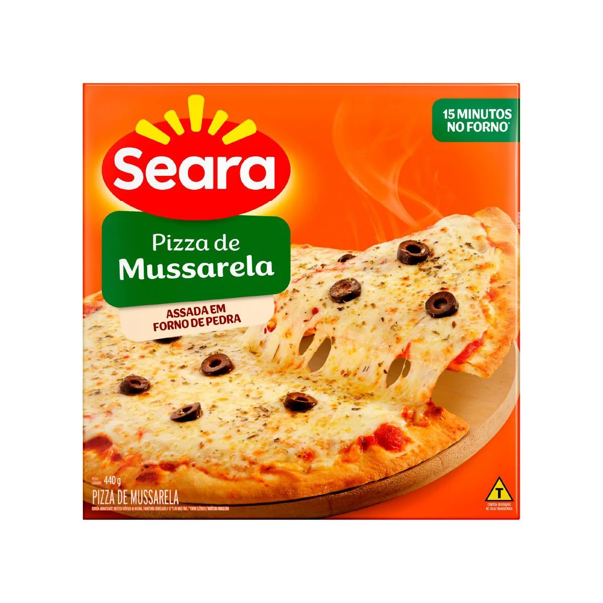 Pizza de Mussarela Seara 440g