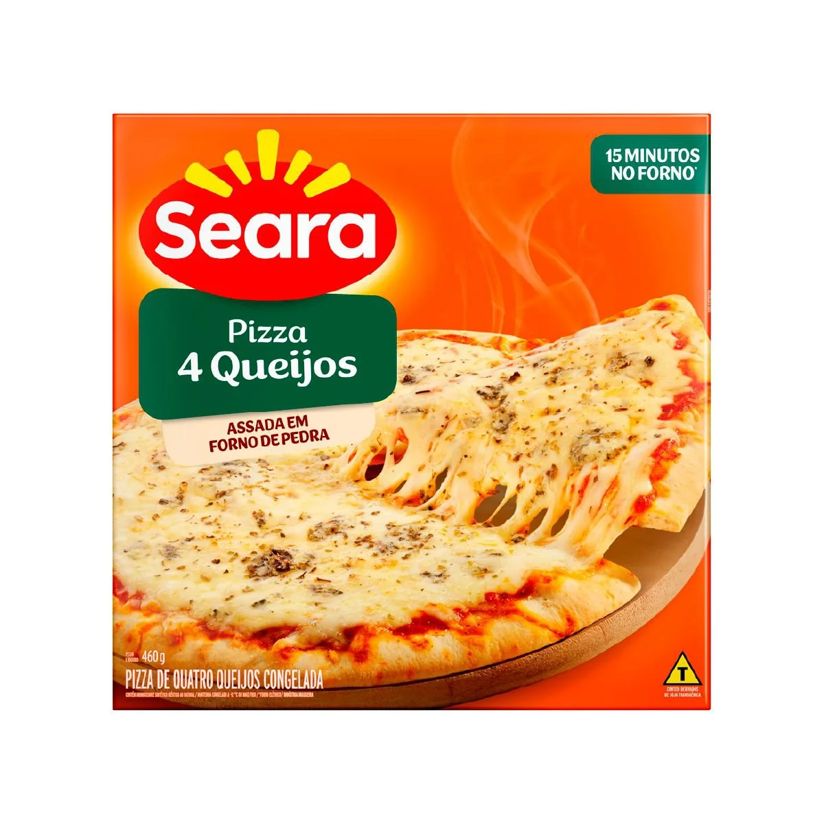 Pizza 4 Queijos Seara 460g