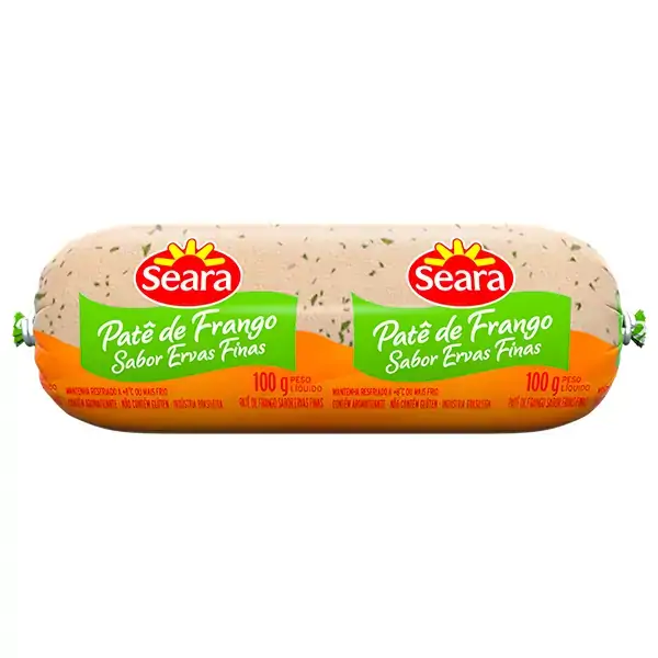 Pate Seara Frango C/ervas Bisnaga