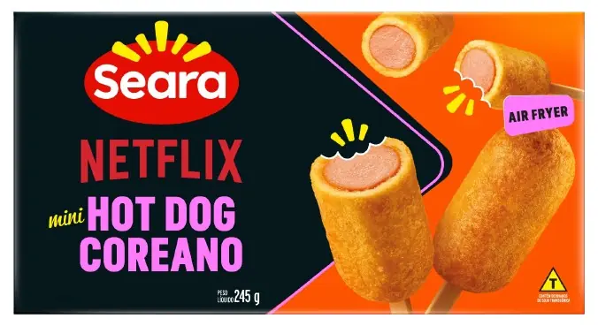 Mini Hot Dog Coreano Seara 245g