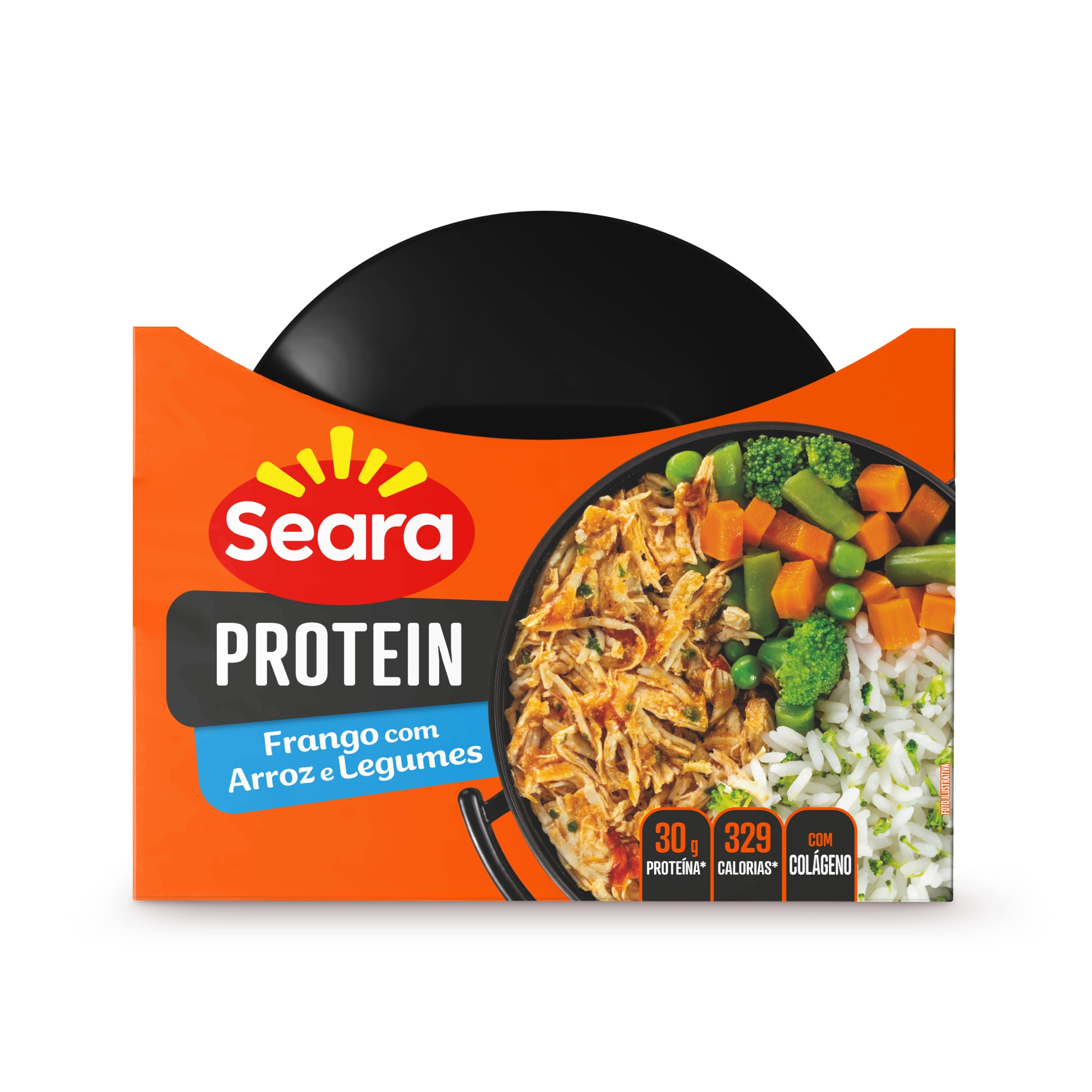 Frango/arroz/legumes Seara Protein 270g