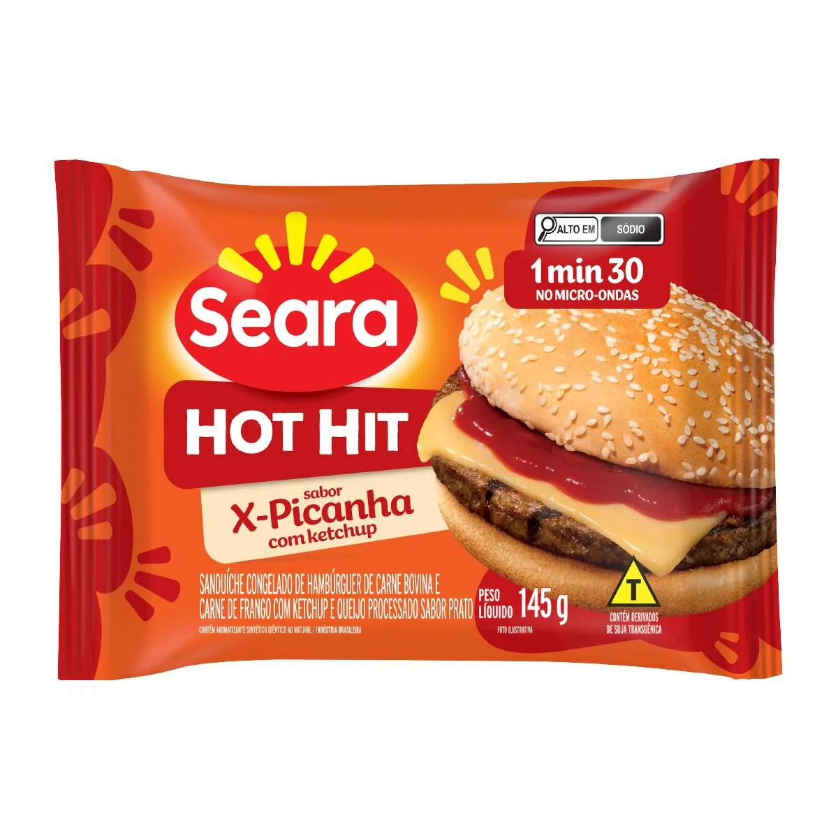 Hot hit picanha Seara 145g