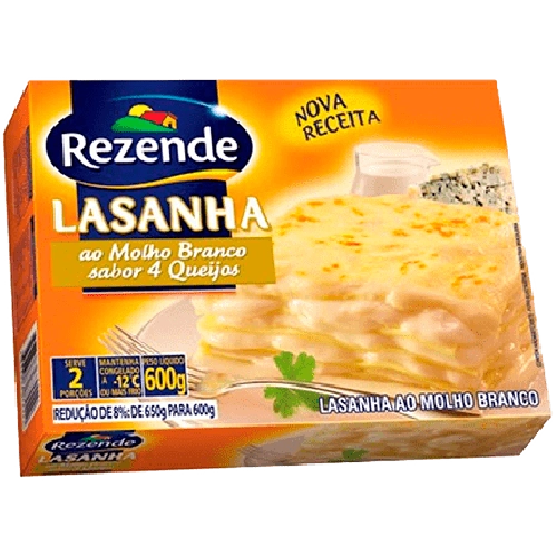 Lasanha Rezende Molho Branco