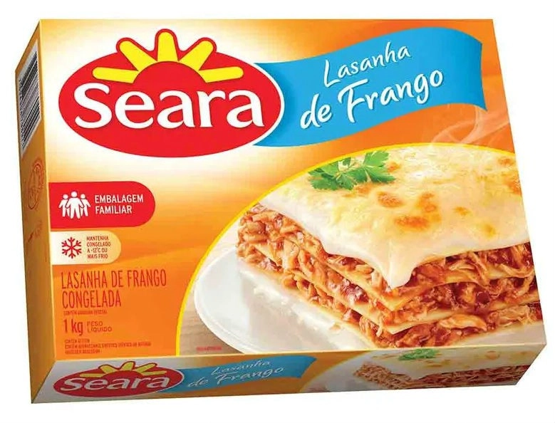 Lasanha Seara 1kg 4 Queijos