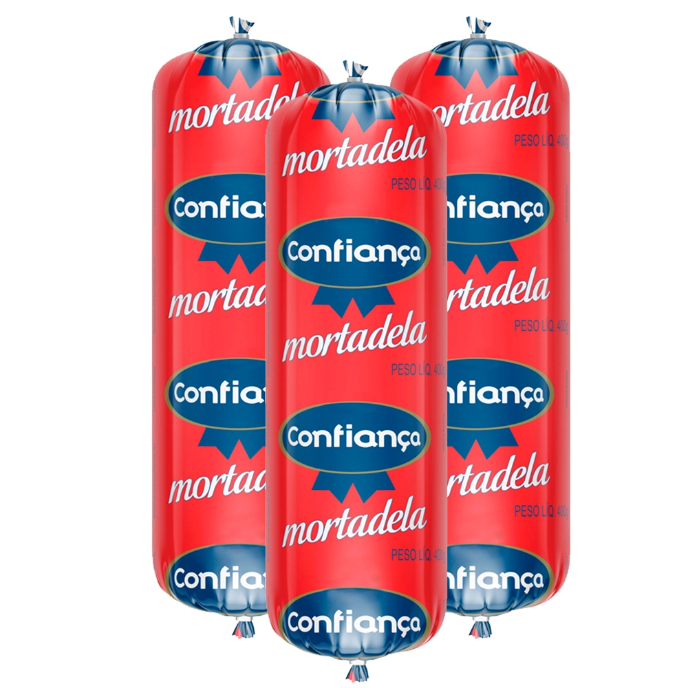 Mortadela Suína Tubo Confiança 400g