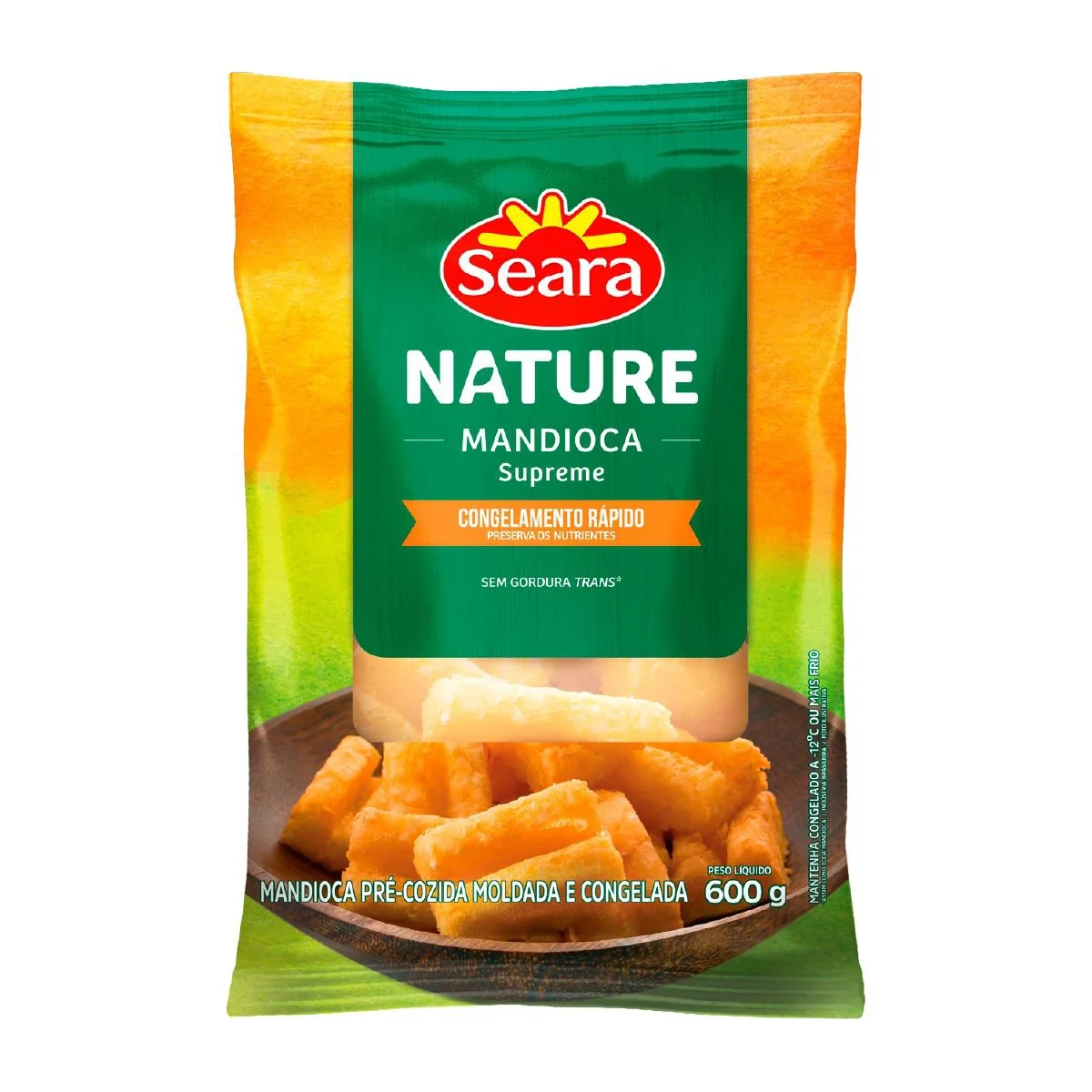 Mandioca Supreme Seara Nature 600g
