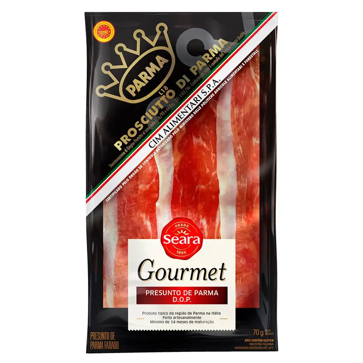 Presunto Seara Parma Gourmet 70g