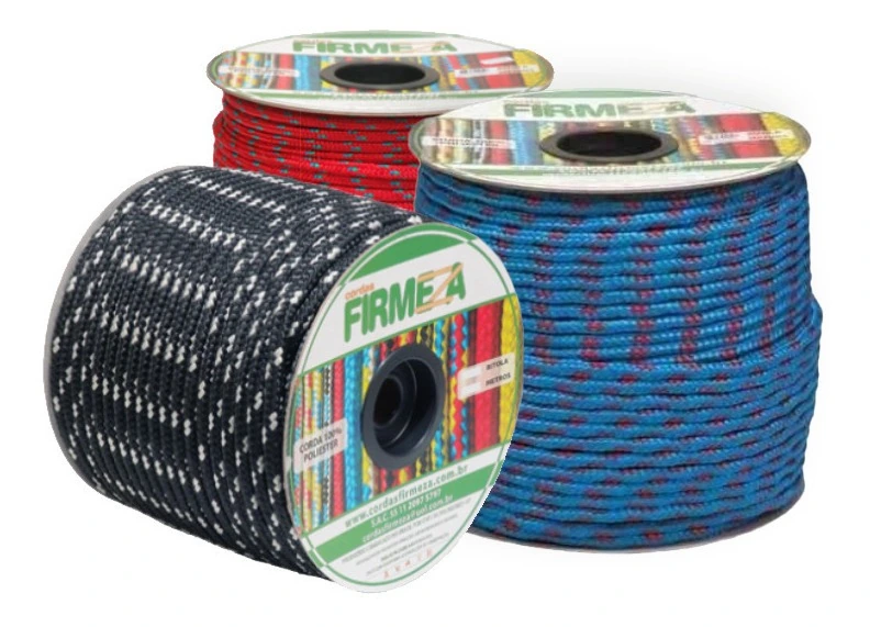 Corda Poliester Firmeza 16mm Color - 20 Metros