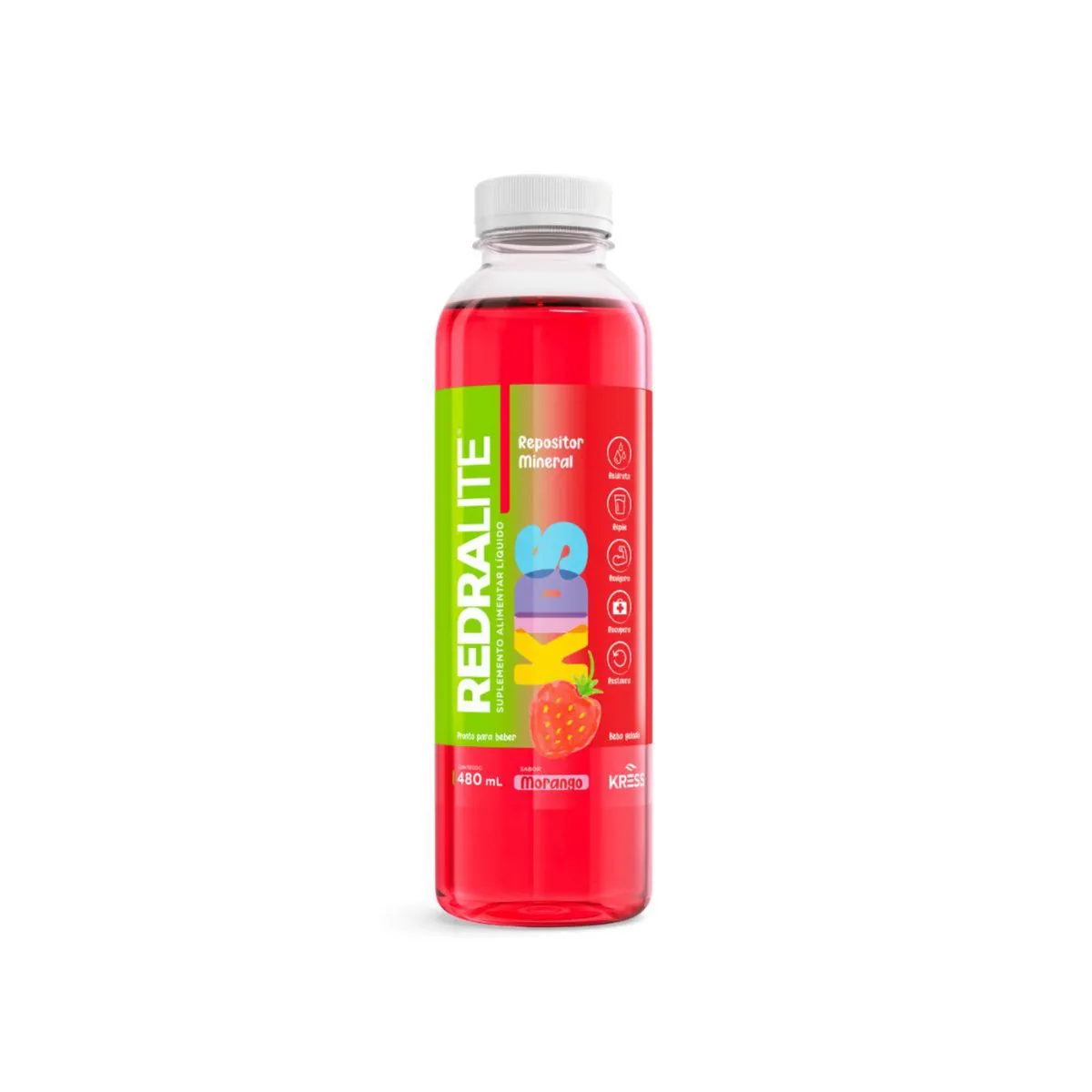 Redralite Kids Sabor Morango Kress 480ml