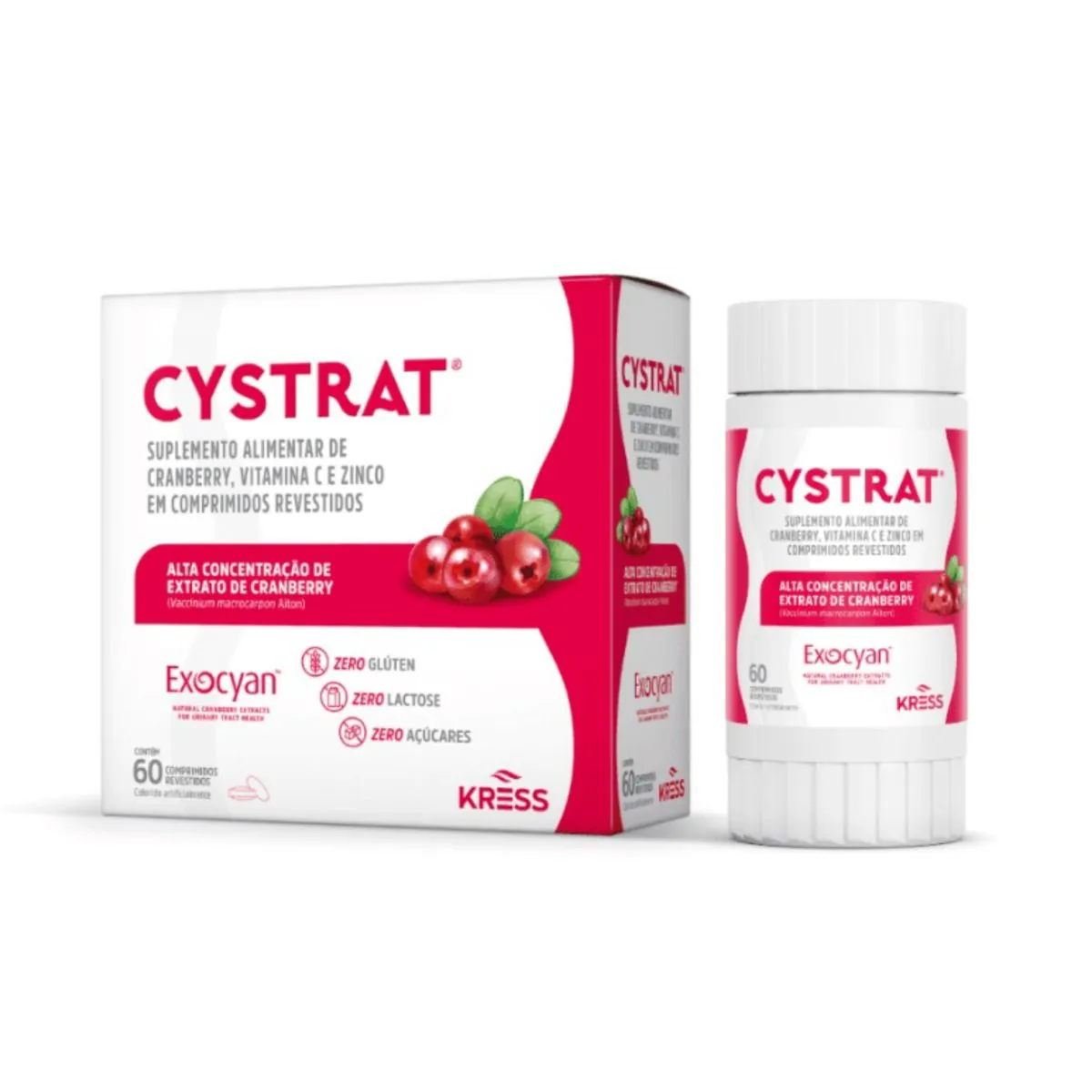 Cystrat Com 60 Capsulas Kress