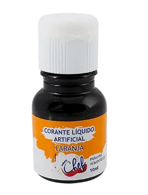 Corante Liquido Laranja 10ml Iceberg