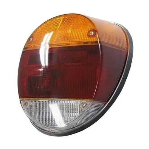 Lanterna Traseira VOLKSWAGEN FUSCA Tricolor Acrílico - JCV 101012