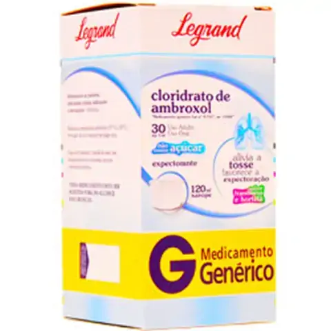 Cloridrato De Ambroxol 6mg Xpe Fr S/açúcar Adu