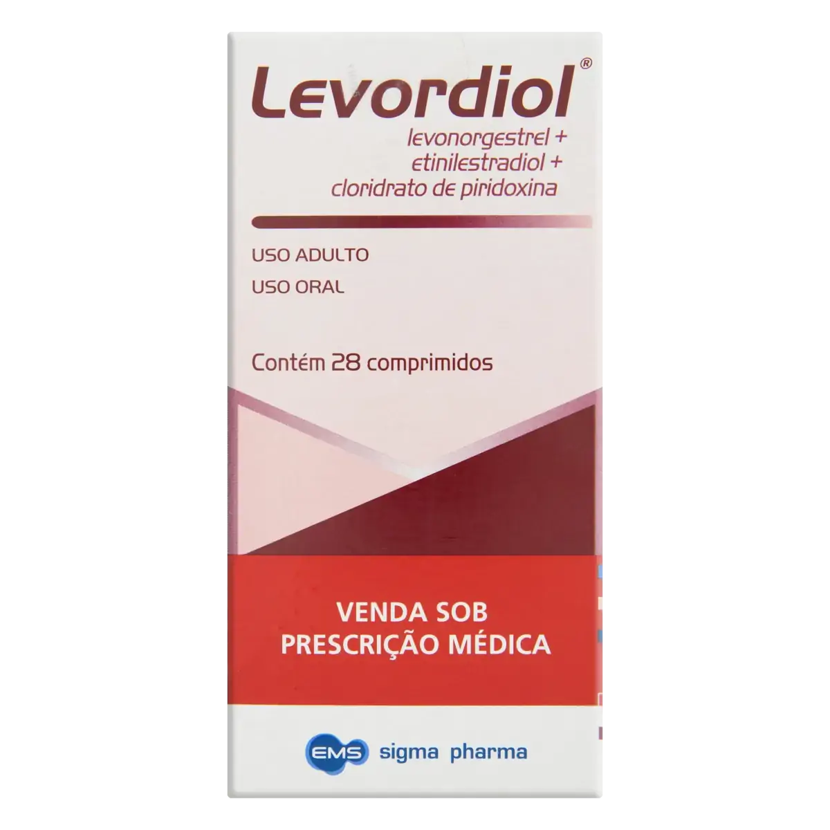 Levordiol Ems Caixa 28 Comprimidos