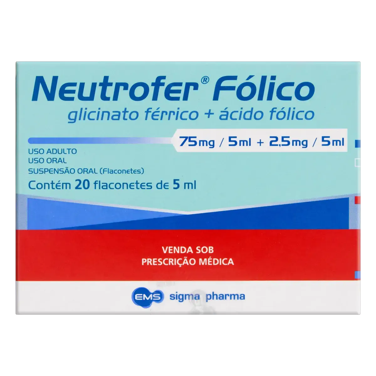 Neutrofer Folico 20F Lac 5Ml