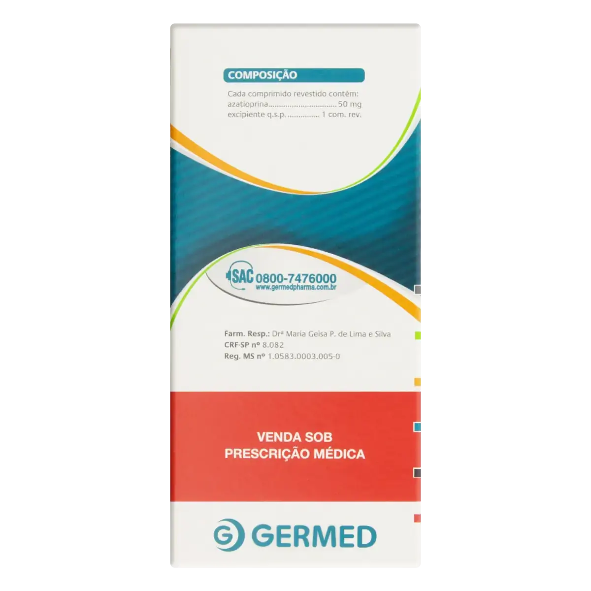 Imussuprex 50mg Germed Caixa 50 Comprimidos