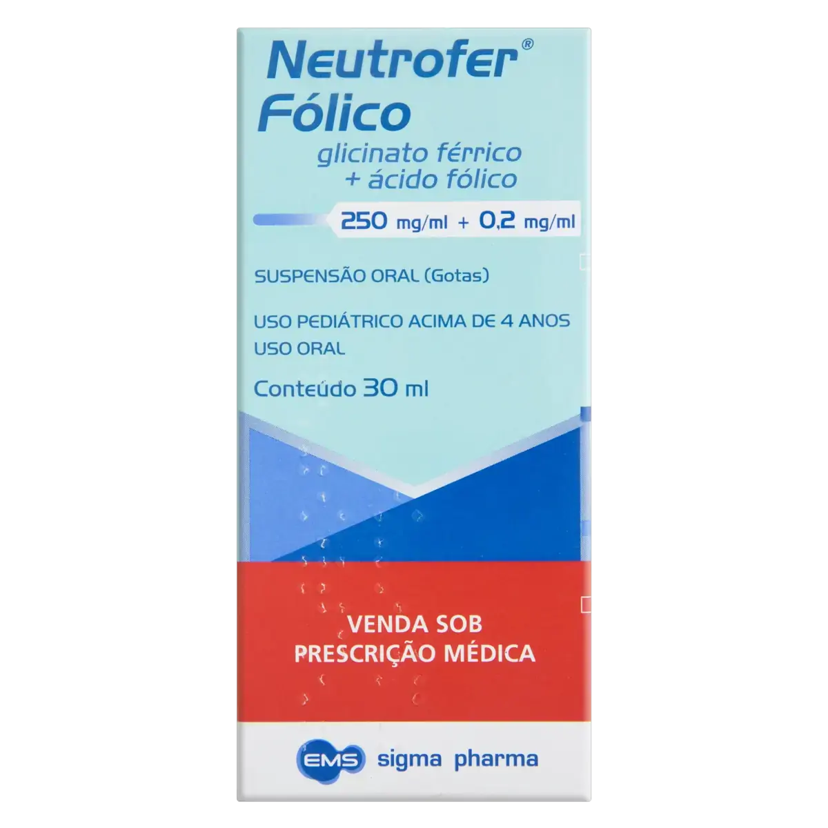Neutrofer Fólico Ems Caixa 30ml Gotas