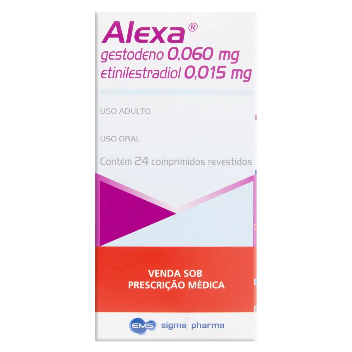 Alexa Ems Caixa 24 Comprimidos Revestidos