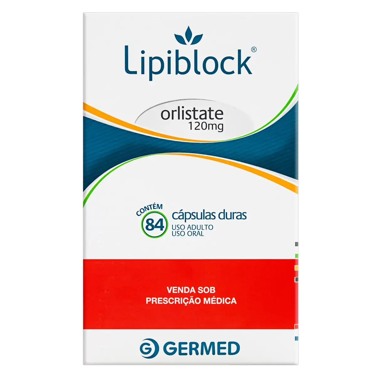 Lipiblock 120mg Germed Caixa 84 Cápsulas
