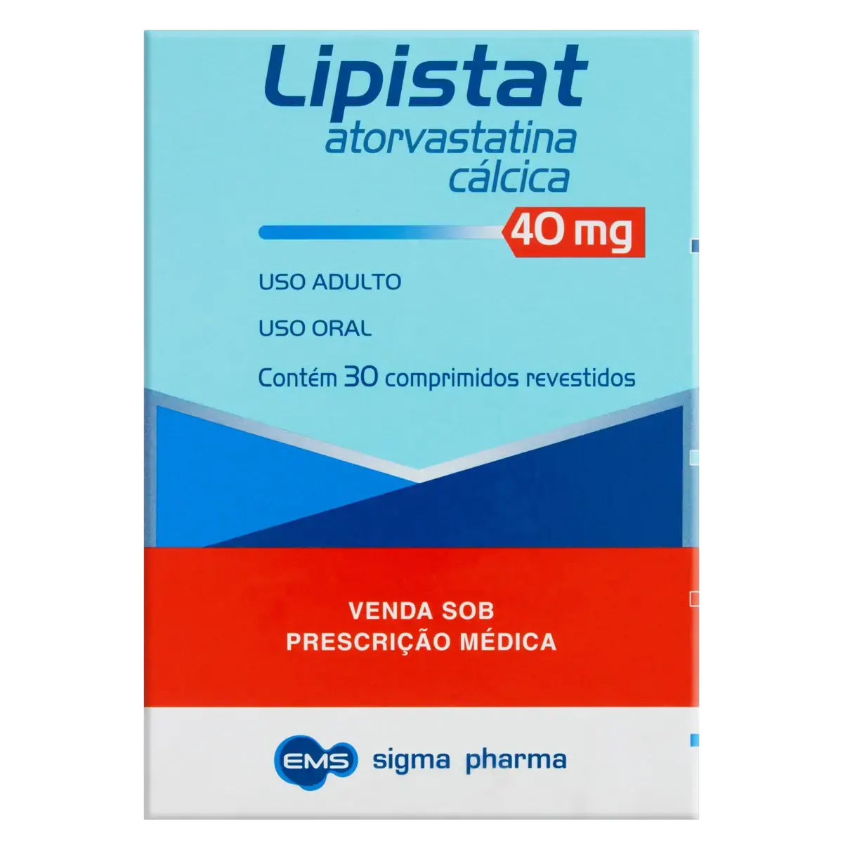 Lipistat 40mg Ems Caixa 30 Comprimidos Revestidos