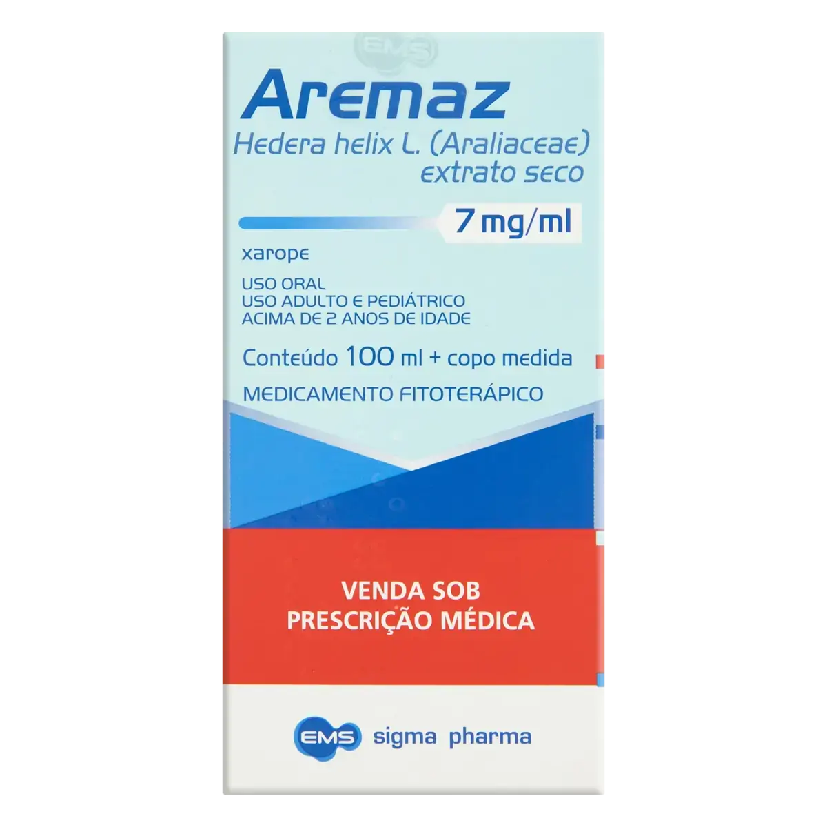 Xarope Aremaz 7mg/ml Ems Caixa 100ml Copo Medida