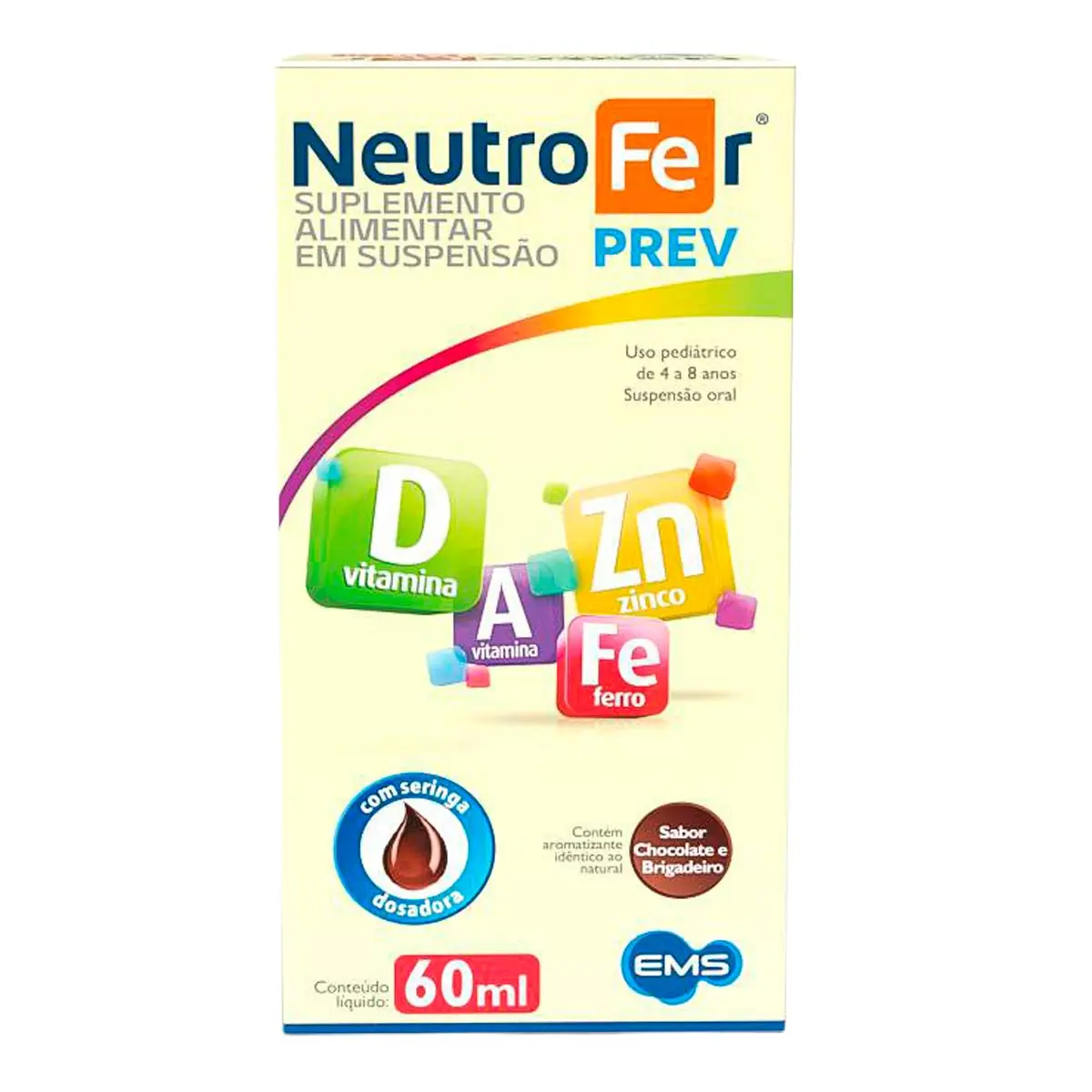 Neutrofer Prev Solução 60ml +  Seringa