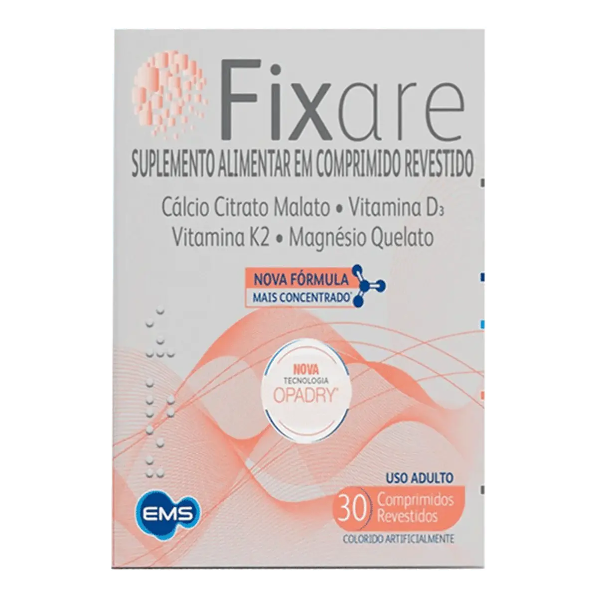 Suplemento Alimentar Fixare EMS 30 Comprimidos
