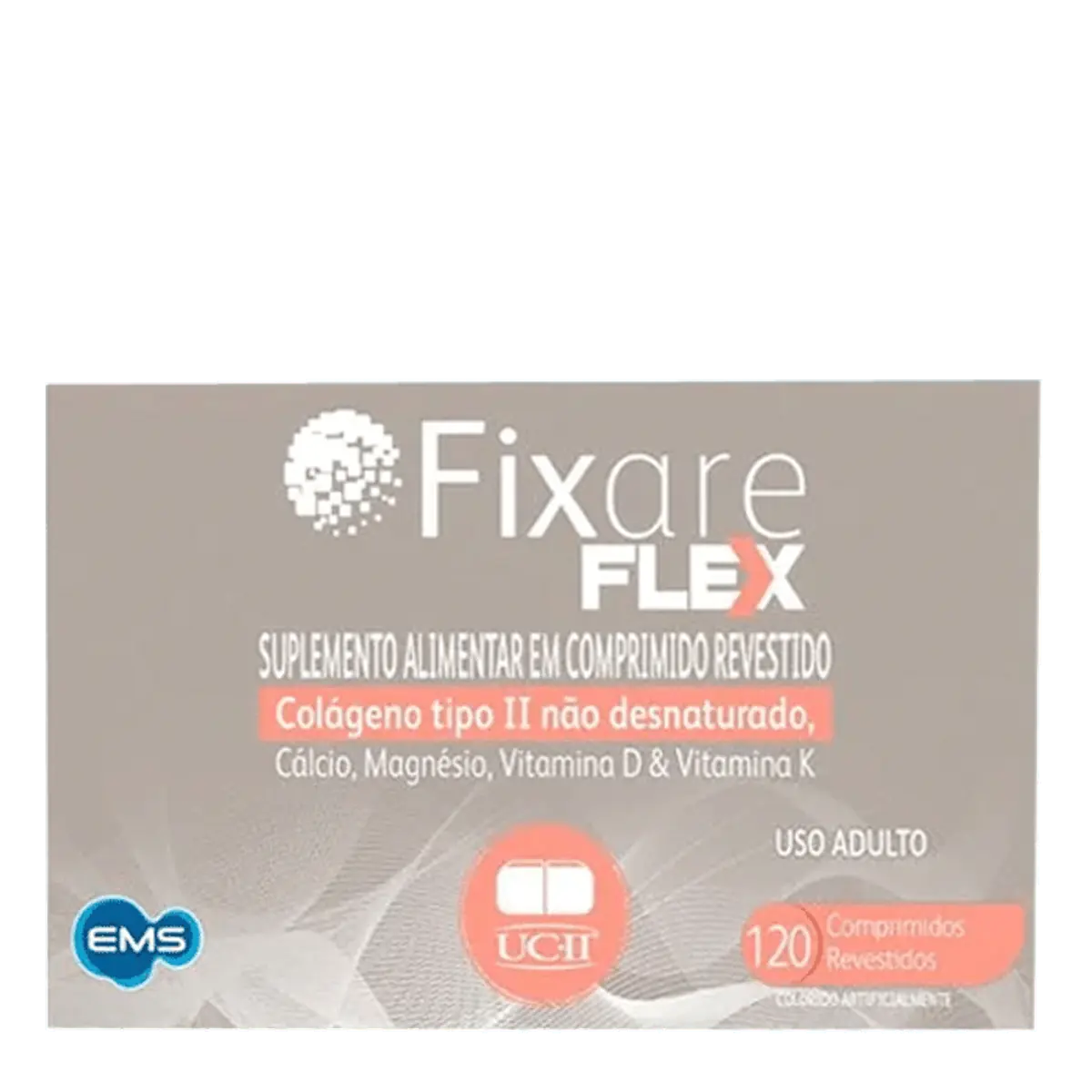 Suplemento Alimentar Fixare Flex EMS 120 Comprimidos