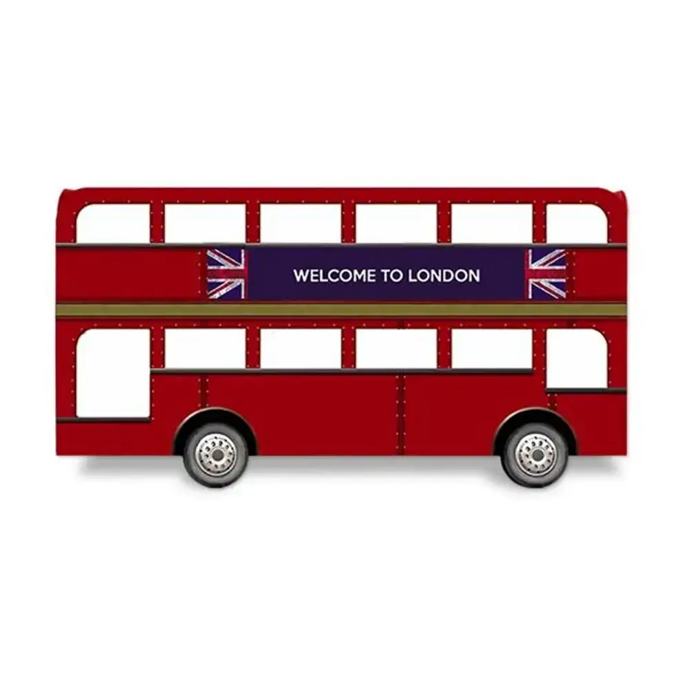 Suporte Aço Lapis Onibus Londres Controle Geguton