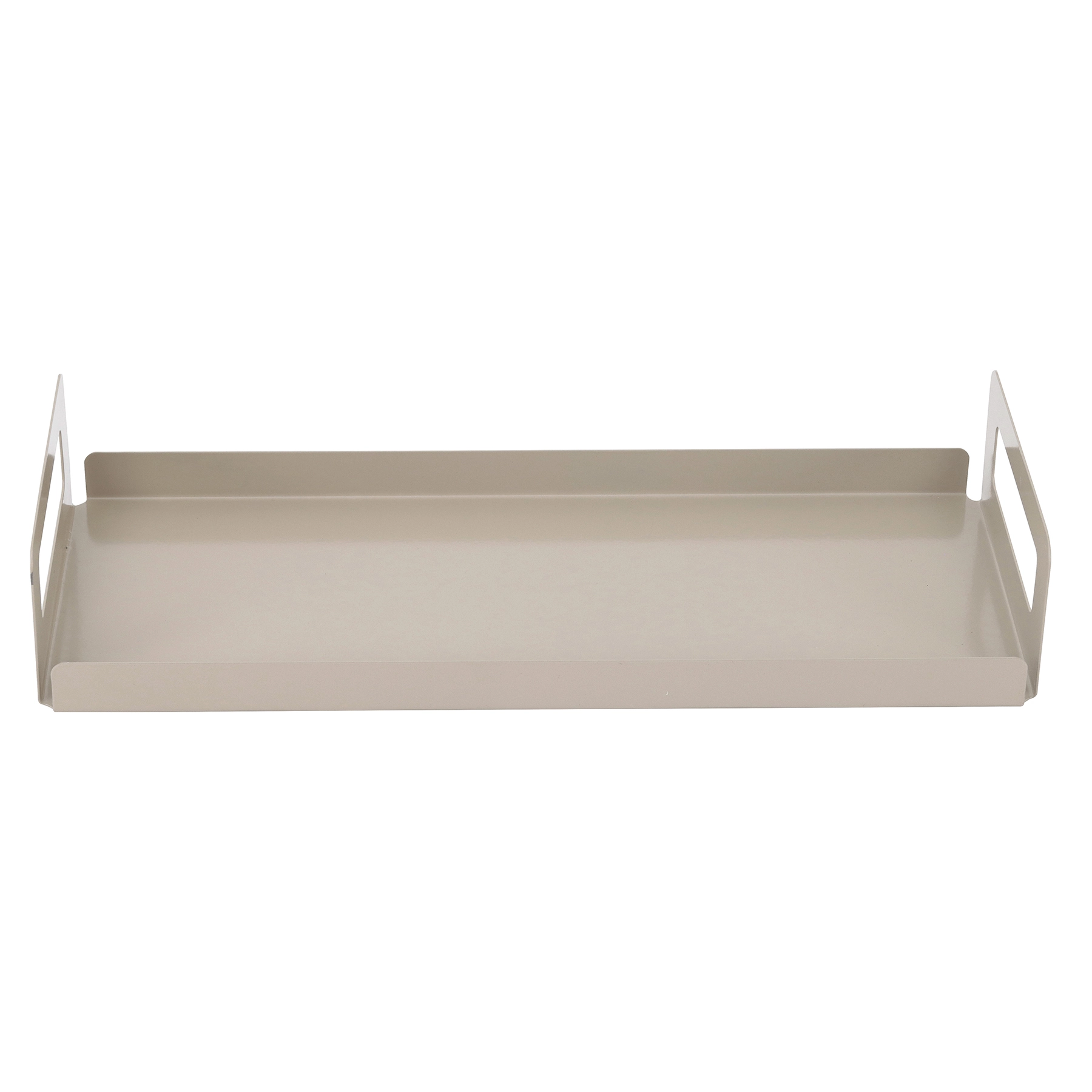 Bandeja para Banheiro de Metal Bege Slim Bali Geguton
