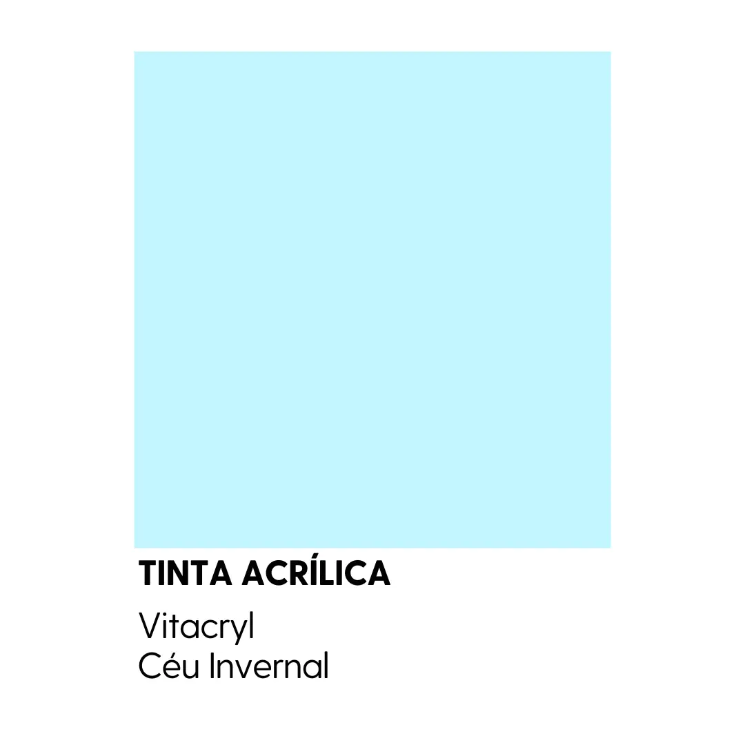 Tinta Emborrachada Acetinada Azuis - Céu Invernal - 3 6 Lts