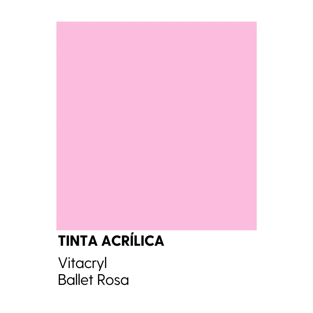 Tinta Emborrachada Acetinada Rosas - Ballet Rosa - 3 6 Lts