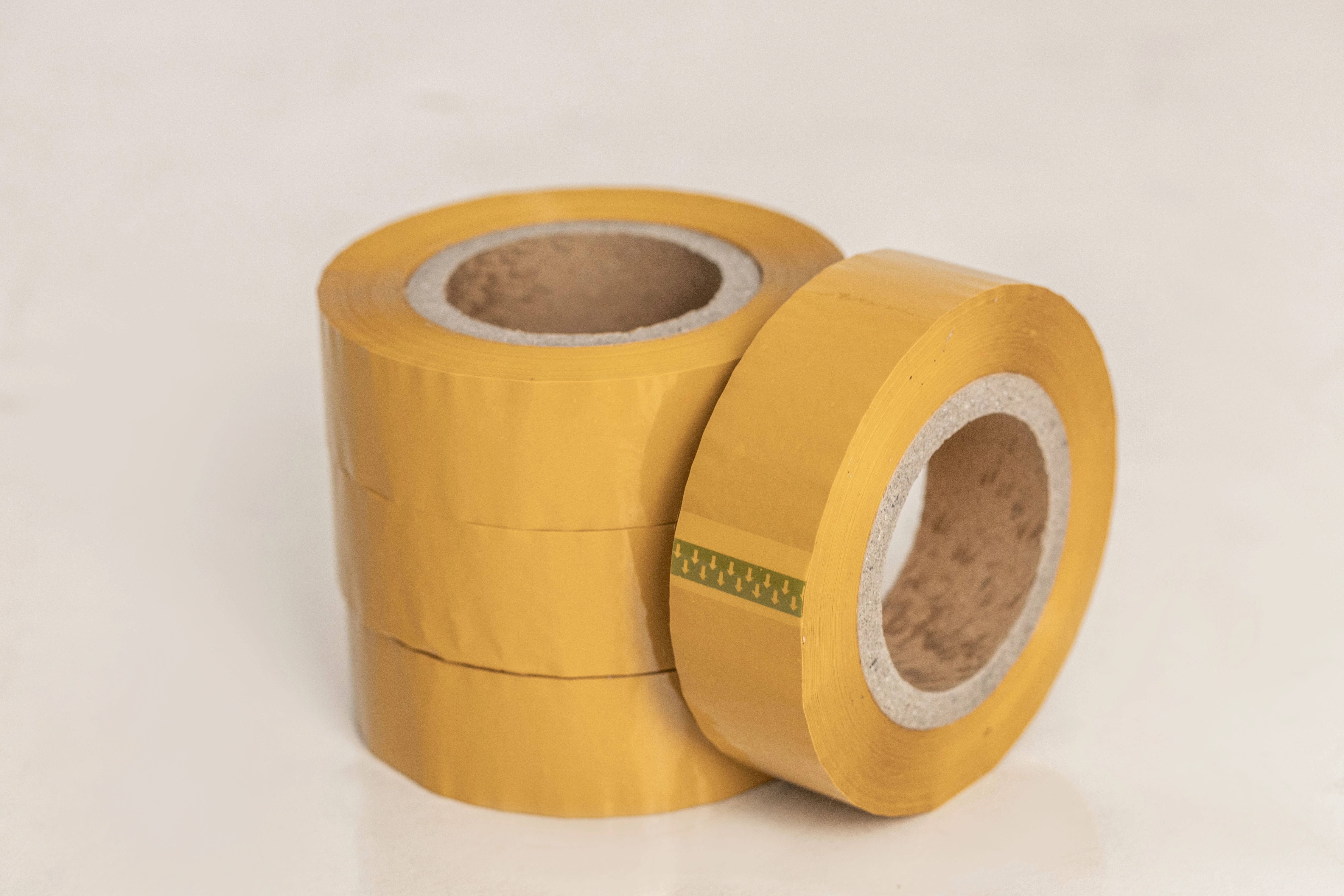 Fita Adesiva Marrom 44mm X 200 Metros - Kit C/10 Rolos
