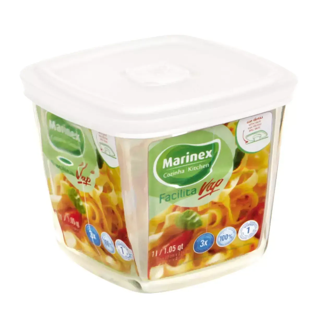 Tigela Alta Facilita Vap MARINEX Litro