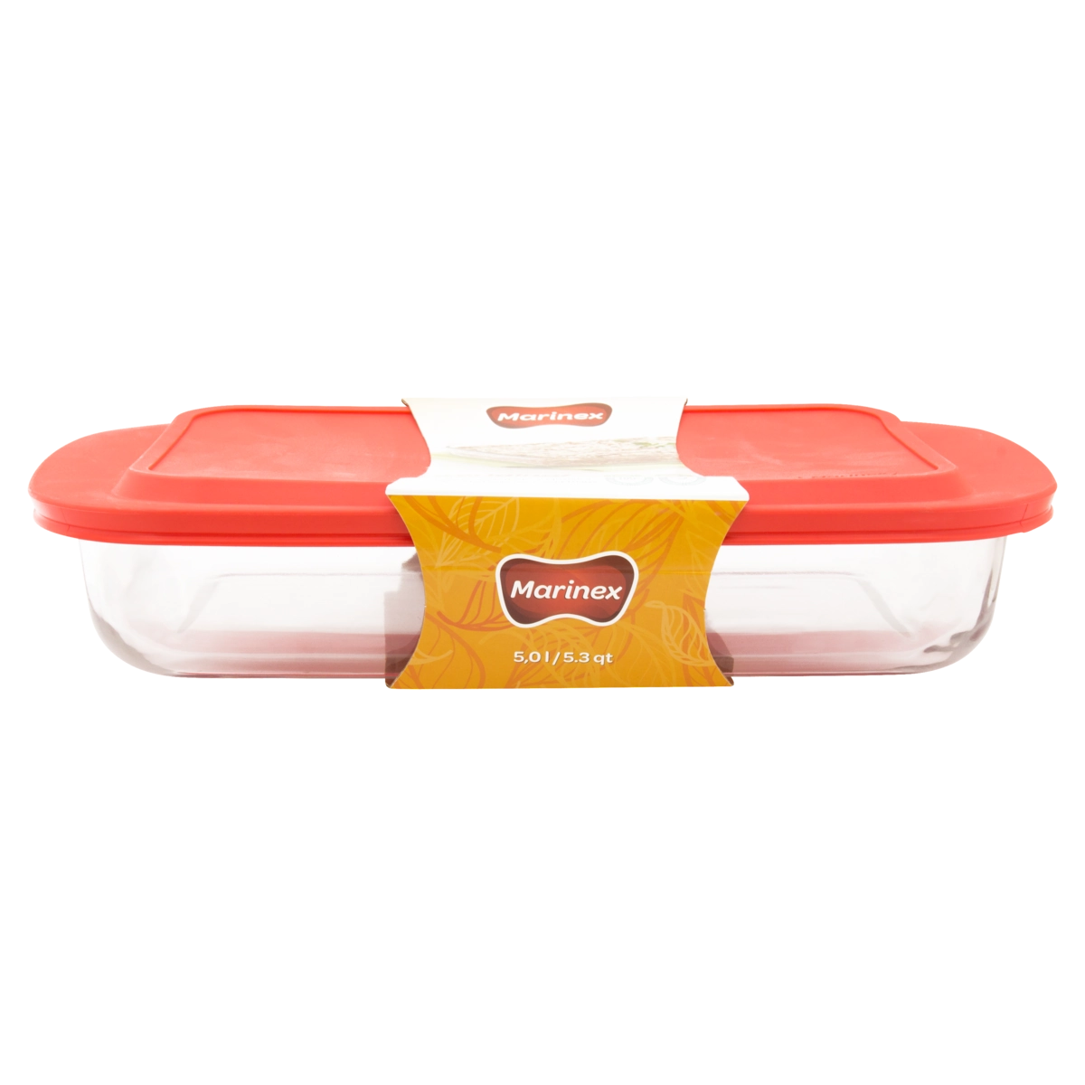 Lasanheira com Tampa Plástica MARINEX 5,3 Litros