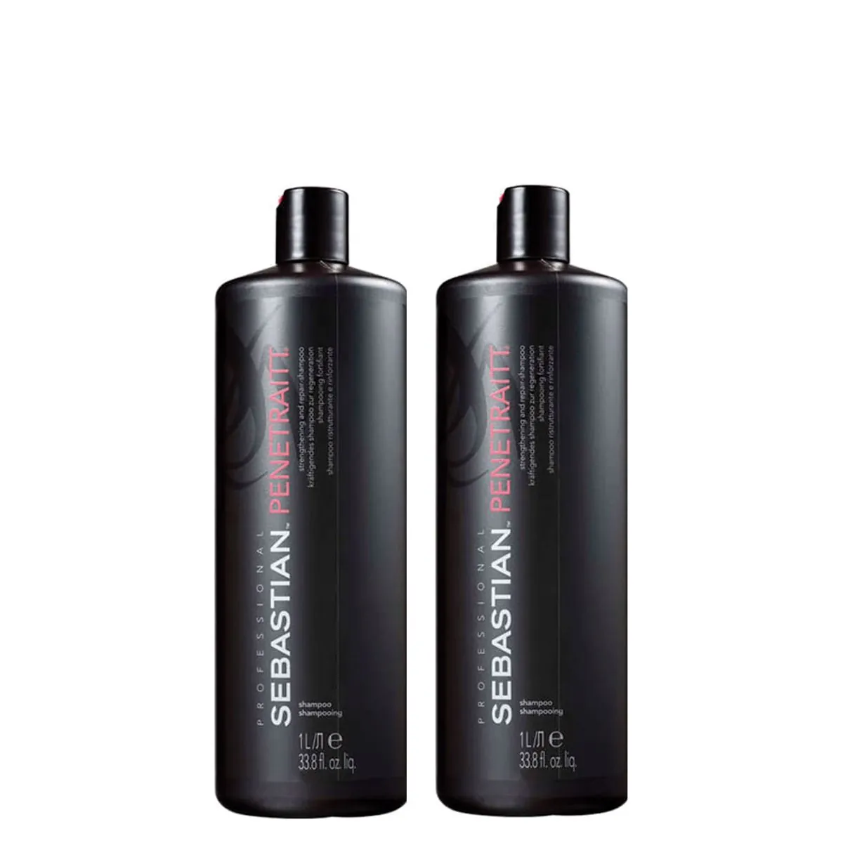 Kit Sebastian Professional Penetraitt Shampoo 1000ml - 2 Unidades