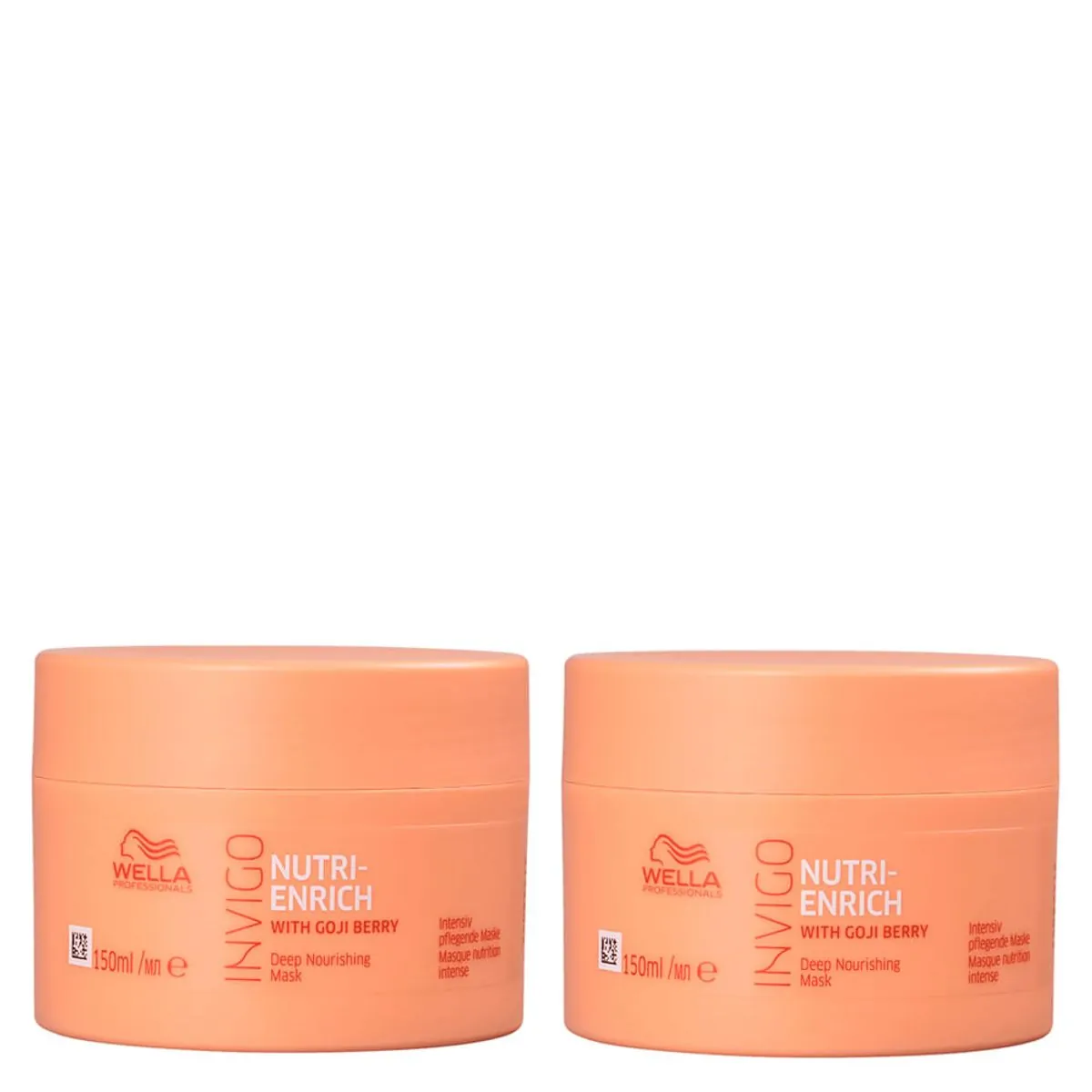 Kit Wella Professionals Invigo Nutri Enrich Máscara de Nutrição 250 ml - 2 Unidades