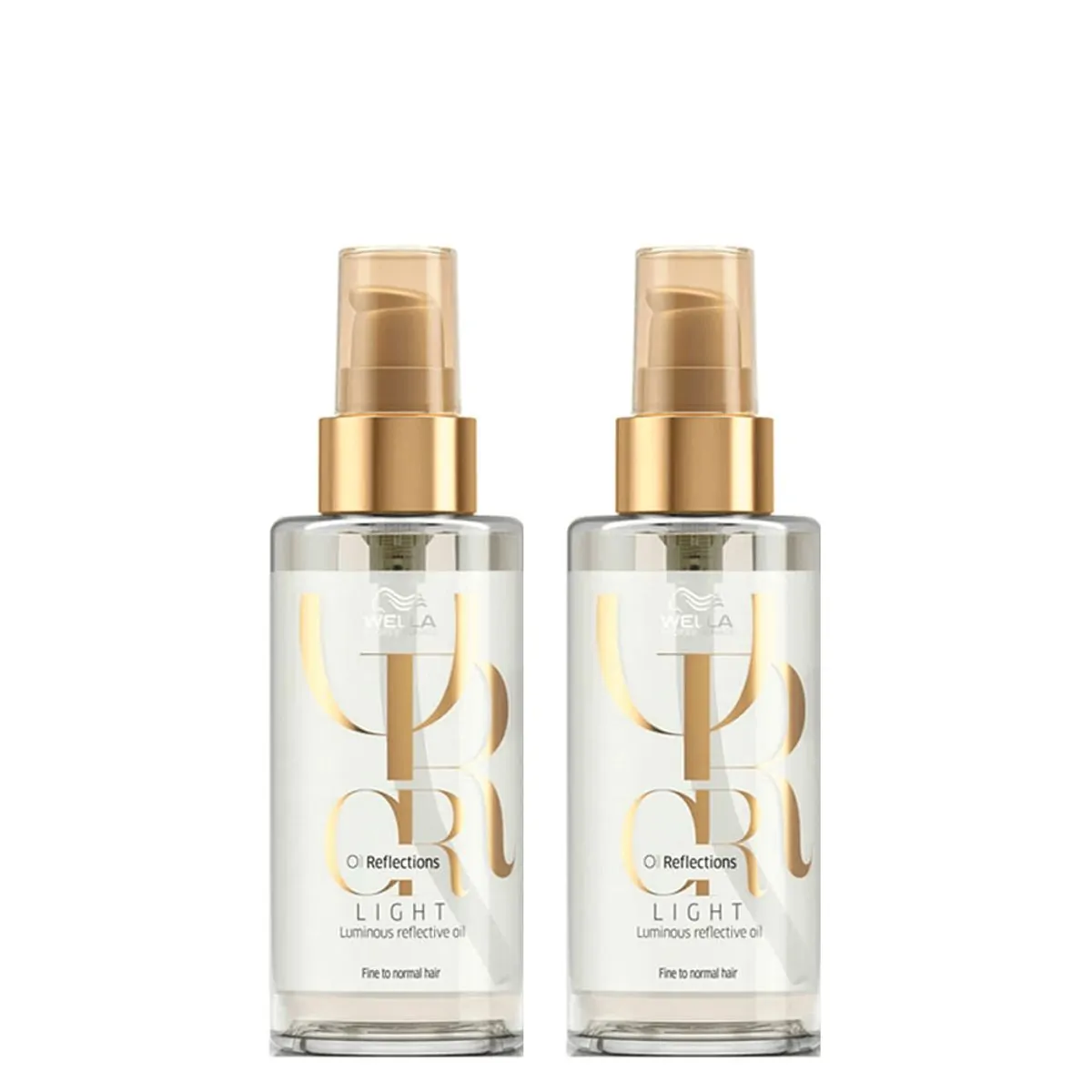 Kit Wella Professionals Oil Reflections Light Óleo Capilar 100 ml - 2 Unidades