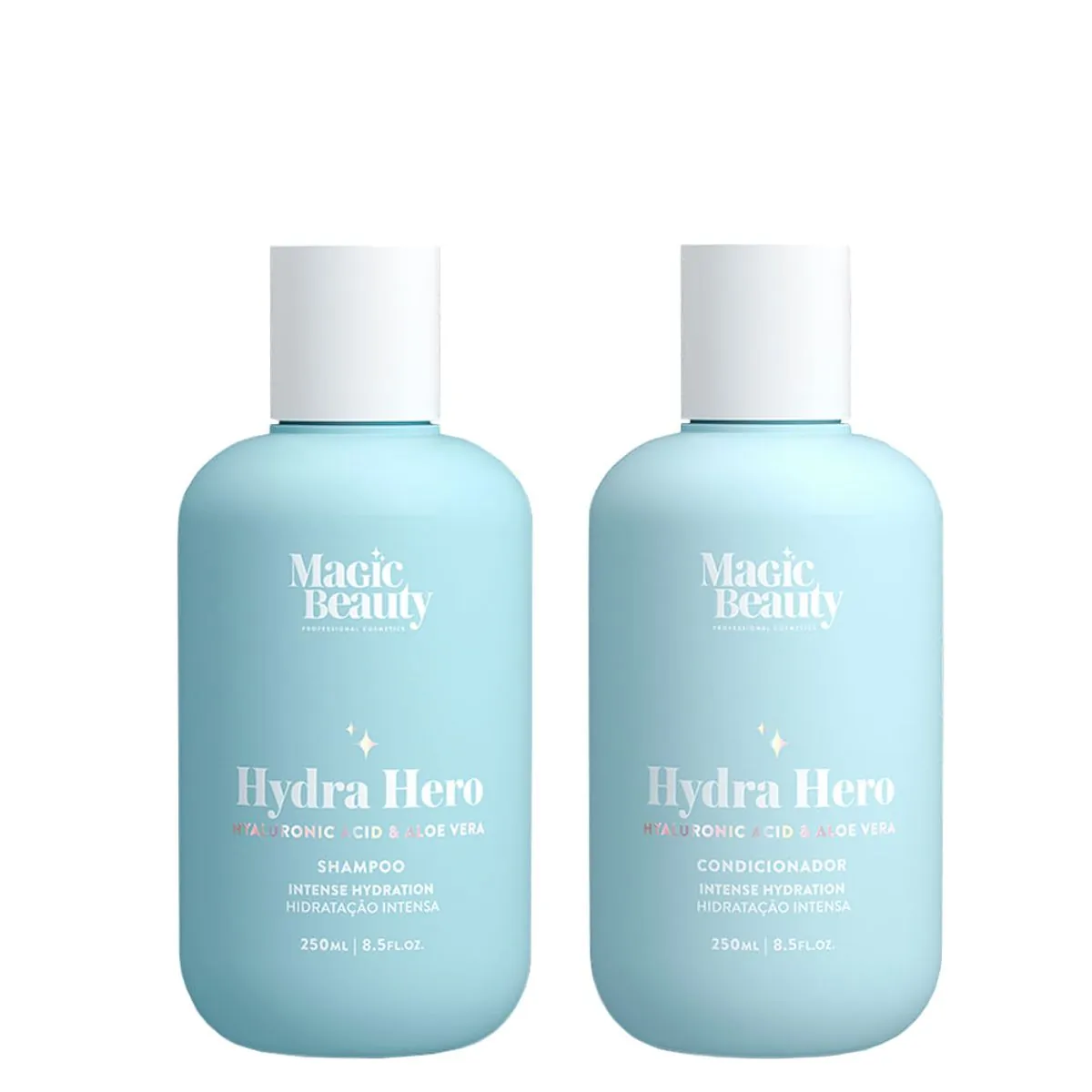 Kit Magic Beauty Hydra Hero - Shampoo 250 ml + Condicionador 250 ml - Kit Magic Beauty Hydra Hero -