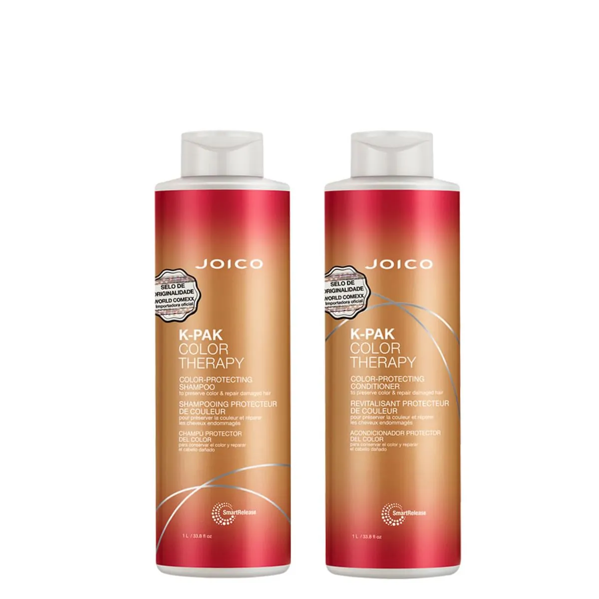 Kit Joico Professional Therapy Preserve Color Repair Damaged - Shampoo 1000 ml + Condicionador 1000