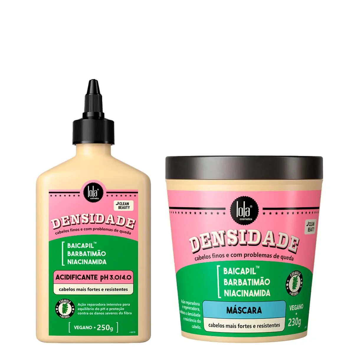 Kit Lola From Rio Densidade - Acidificante 250 g + Máscara 230 g