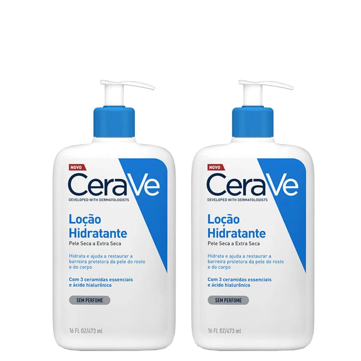 Kit Cerave Loção hidratante Corporal 473ml 2 Unidades