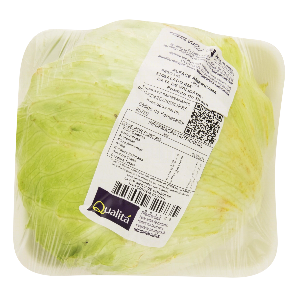 Alface Americana Bola 250g