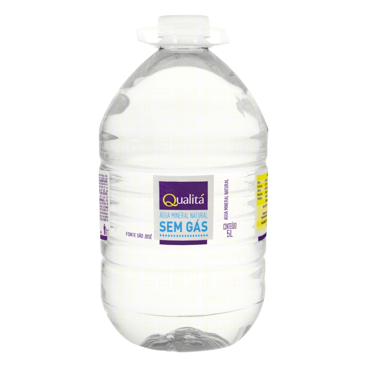 Água Mineral sem Gás QUALITÁ Garrafão 5 Litros