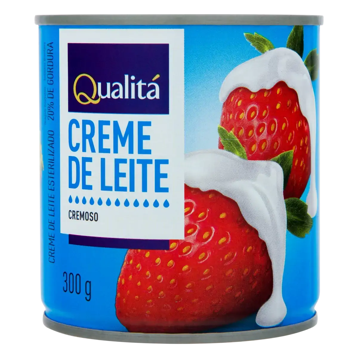 Creme de Leite QUALITÁ Lata 300g