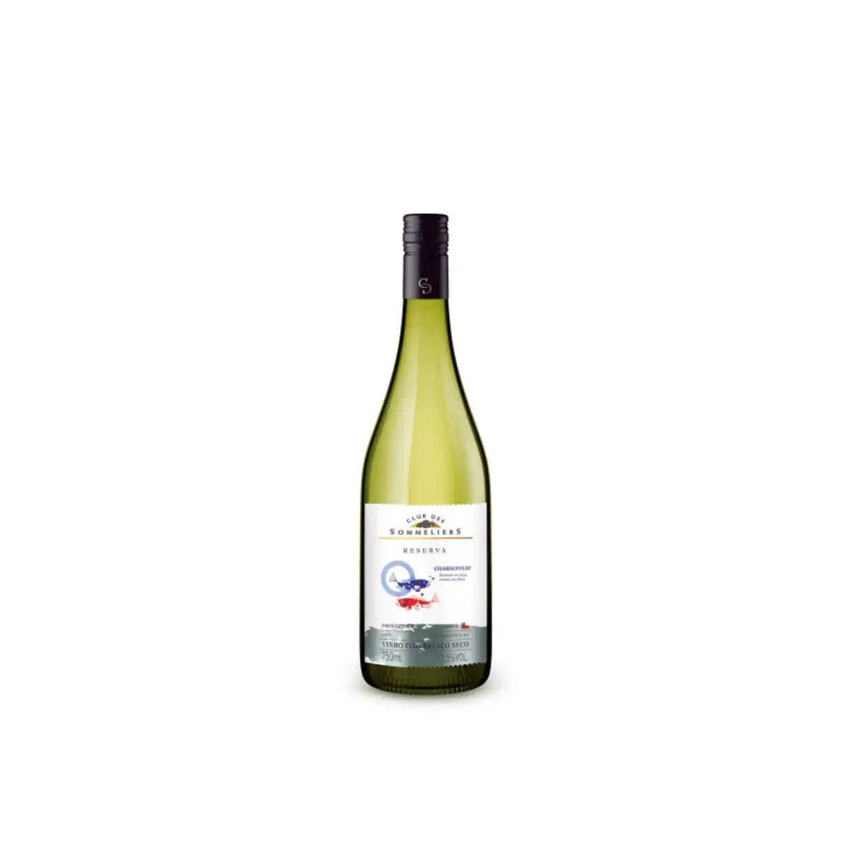 Vinho Branco Club Des Sommeliers Chardonnay Reserva 750ml