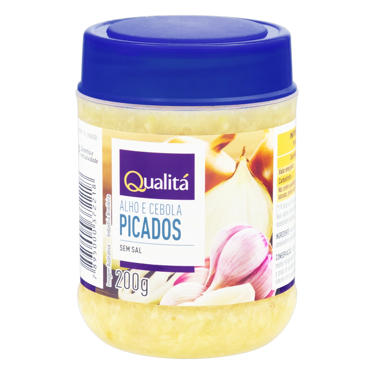 Alho e Cebola Picados QUALITÁ 200g